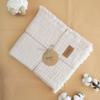 100% Cotton Unisex Baby Cover, 4 Layers, Swaddle for Newborn Baby,110 * 120 cm Muslin Blanket, Baby Muslin Blanket Soft (Beige) view 1