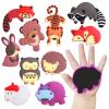 SUPINEEDO Fridge Magnets for Toddlers,Refrigerator Magnets for Kids Full Back Magnetic Rubber Kids Magnets Educational Toy Baby Magnet Gift Cute Animal Magnet view 1