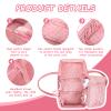 Rakki Dolli Doll Carrier Doll Carry Cot Doll Carry Crib Set with Feeding Utensils Feeding & Changing Accessaries 7 Pieces Set, Fits for 16-18 Inch American Girl Dolls view 3