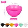 25pcs Miniature Bowls Dollhouse Dish Model Mini Kitchen Accessories Toys Colorful Tiny Plate for Play Food Toy view 2