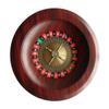 DKULMN Roulette Wheel,12inch Wooden Roulette Wheel Set Turntable Leisure Table Games for Adults Practical, Game Night Essential view 1