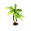 Beavorty 3Pcs Terrarium Ornaments Model Palm mini Plastic Palm Model Tree Tiny Tropical Tree Fairy Gardens Plant Bonsai Decoration Diorama astetic Room Decor Cake Gecko Banquet view 1