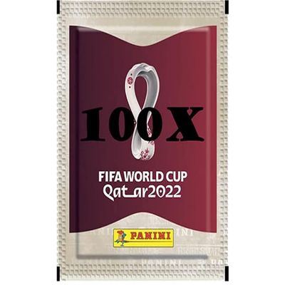 Panini FIFA World Cup Qatar 2022 Official Sticker Series (100 x Sticker Bags)