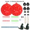 Fun & Easy Soldering Kit for Beginners: 2 Sets of Christmas Decoration Projects view 2