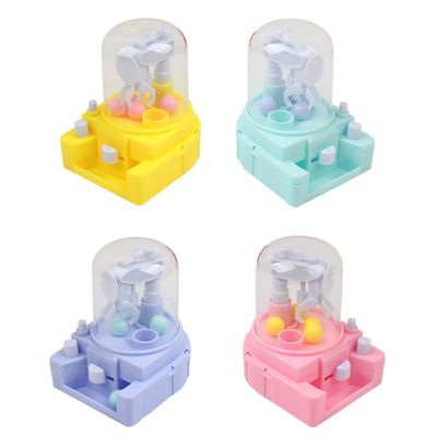 Candy Candy 4Pcs Claw Machine Candy Grabbing Toys Miniature Candy Grabber arcade candy game Mini Candy Catchers Candy Machine Dispenser