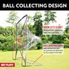 Baseball Net - 9 Strike Zone Pitching Net Hitting Net Batting Practice Net, Baseball Gifts for Kids Children & Teens | Training Aids Equipment 7x7ft view 3