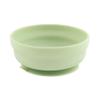 Bumkins Baby Bowl, Silicone Suction, for Babies, Toddlers and Kids, Baby Led Weaning, Feeding Essentials, Platinum Silicone, Non Skid Sticky Bottom, Supplies for Children Ages 6 Months Up, Sage view 1