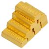 Gadpiparty Gold Bars, Fake Gold Bars, 0.59In Mini Fake Brick Decorative Toy for Dollhouse Miniature Scene Layout view 1