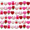 ArtCreativity 48 PCS Mini Valentines Squishies Toys, Bulk Set, 12 Cute Designs, Stress Relief Toys for Kids & Adults, Valentines Gifts, Party Favors, Goodie Bag Stuffers, Fun & Squishy Novelty Toys view 1