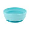 Bumkins Baby Bowl, Silicone Suction, for Babies, Toddlers and Kids, Baby Led Weaning, Feeding Essentials, Platinum Silicone, Non Skid Sticky Bottom, Supplies for Children Ages 6 Months Up, Blue view 1