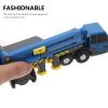 Toyvian Large Crane Toy with 6.7 Inch Telescopic Arm and 360 Rotating Crane Body Model Engineering Vehicle with Tiltable Cab and Retractable Stabilizers for Kids view 4