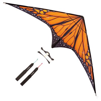 paleonEarth Mk2 Dual-line Stunt Kite with a 90 Inch Wingspan (Monarch)