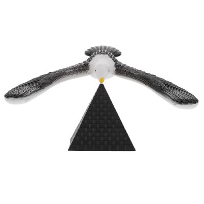 1 Set Balanced Eagle DIY Tabletop Decoration Eiffel Tower Model Kids Balance Toy Self Balancing Eagle Balance Birds Toy Kids Plastic Baby Stress Decorative Items