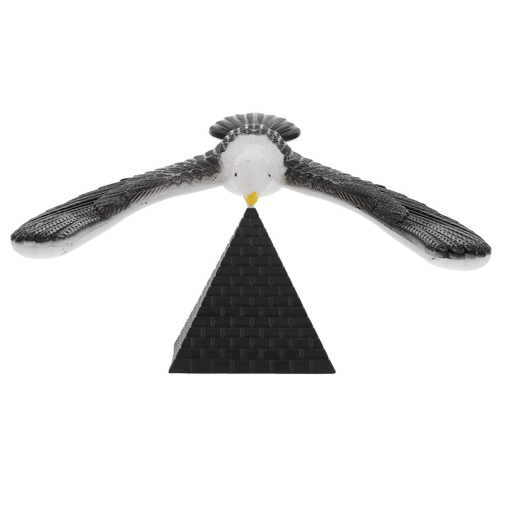1 Set Balanced Eagle DIY Tabletop Decoration Eiffel Tower Model Kids Balance Toy Self Balancing Eagle Balance Birds Toy Kids Plastic Baby Stress Decorative Items