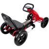 509 Crew Race Z Pedal Go Kart - Red - Kids, Sporty Graphics on The Front Fairing, Adjustable Bucket Seat, 4 Spoke Rims w/ 12' EVA Wheels, Sporty Steering Wheel, Kids Go Kart Ages 4+ view 3