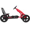 509 Crew Race Z Pedal Go Kart - Red - Kids, Sporty Graphics on The Front Fairing, Adjustable Bucket Seat, 4 Spoke Rims w/ 12' EVA Wheels, Sporty Steering Wheel, Kids Go Kart Ages 4+ view 4
