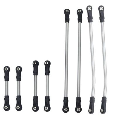 LCG Girder Frame Stainless Steel Linkage Link Rod Rod End for 1/10 RC Crawler Axial SCX10 II III TRX4 Capra 1.9 LCG Rails Chassis Kit (for Capra 1.9)