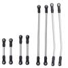 LCG Girder Frame Stainless Steel Linkage Link Rod Rod End for 1/10 RC Crawler Axial SCX10 II III TRX4 Capra 1.9 LCG Rails Chassis Kit (for Capra 1.9) view 1