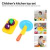 1set Mini Vegetable and Fruit Cutting Set with Orange Mesh Bag for Pretend Play Develops Creativity and Hand-Eye Coordination Food Toy for Boys and Girls view 3