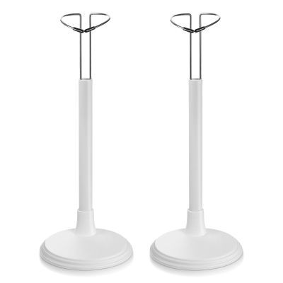 Toyvian Doll Stand Holder Doll Brackets Stands Adjustable Storage Rack s for 12 Inch Display Adjustable s Action Figure s 12- Inch