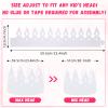 Crtiin 200 Pcs White Paper Crowns DIY Birthday Party Crowns for Kids, Birthday Party Hats Decorations Baby Shower Party Supplies (Classic Style) view 2
