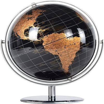 Antique Desktop Geo World Globe 720 Rotating Geo Globe Educational World Globe 10 Inch Diameter The