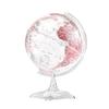 Cute Automatic 360 Rotating World Globe Pink Geographic Globe With World Map Educational Globe Kids World Globe 8.5 Inch view 1