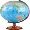 World Globe with Metal Stand Raised Embossed Classic Desktop Classroom Globe Adult and Kids Educational World Globe 12 Inch view 1