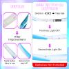 Jerify 4 Pcs 4 Pack LED Hoop Light up LED Glowing Lights Fitness Exercise Hoops 10 Color Changing Exercise Glowing Hoop for Halloween Party Favors Dance Dark Fitness (23 Inch) view 4