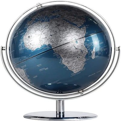Classic Elegant World Globe 720 Rotating Educational Geography Globe Adult Educational World Globe With Sturdy Metal Stand