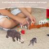 Agatige Mammoth Model, Plastic Simulation Home Decoration Woolly Mammoth Toy for 5-10 Years Old Kids view 3