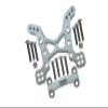GPM 1PC Set Upgrades Aluminium Front Shock Tower for Yeti Rock Racer RC Cars (Silver) view 1