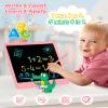 KOKODI 12 Inch LCD Writing Tablet with Anti-Lost Stylus, Erasable Doodle Board Colorful Toddler Drawing Pad, Car Travel School Games Toys for 3 4 5 6 7 8 Kids, Birthday Gift for Girls Boys Adults Pink view 3