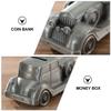 TOYANDONA 1pc Car Shape Storage Jar Unique Money Bank for Boys and Girls Stylish Home Decoration Craft Savings Piggy Bank for Developing Saving Habits view 3