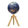 Classic Lighting World Globe Night Antique World Globe Desktop Home and Office Decor 10 Inch with Wooden Tripod view 1