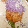 2 In 1 Glowing World Globe With Wooden Frame Children's Desk Office Decoration Educational World Globe 10 Inch view 4