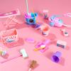 ONEST 18 Pieces Doll Housework Cleaning Supplies Miniature Mini Dollhouse Accessories Dollhouse Furniture Decoration Accessories for Dolls Pretend Play view 2