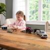 ERTL 1/32 CASE SV340B Skid Steer on Flatbed Trailer with RAM Pickup & Accessories view 3
