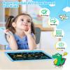 KOKODI 12 Inch LCD Writing Tablet with Anti-Lost Stylus, Erasable Doodle Board Colorful Toddler Drawing Pad, Car Travel School Games Toys for 3 4 5 6 7 8 Kids, Birthday Gift for Girls Boys Adults Blue view 2