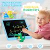 KOKODI 12 Inch LCD Writing Tablet with Anti-Lost Stylus, Erasable Doodle Board Colorful Toddler Drawing Pad, Car Travel School Games Toys for 3 4 5 6 7 8 Kids, Birthday Gift for Girls Boys Adults Blue view 3