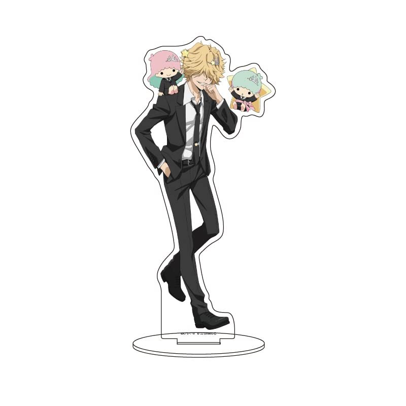 A3 Katekyo Hitman Reborn! x Sanrio Characters 11 K Ver. Character Acrylic Figure H 5.9 x W 5.9 inches (150 x 150 mm)