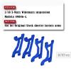 RCMYou RC Suspension Arms Upgrades Part for 1/10 WideMaxxAluminum Upper Suspension Arms & Lower Suspension Kits Hops Up Set for Model# 89086-4,Replace #8995X (Navy Blue) view 2