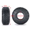 JHR RC Tires 1.9inch 4Pcs Crawler Rubber Tires Tyre Set 120mm Wheel Tires for 1/10 RC Rock Crawler Axial SCX10 90046 TRX4 TRX-6 view 3