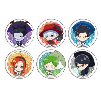 Vampire Immediately Die 04 Rainy Season Version, Mini Character Can Badge, Box of 6
