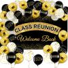 21 Pcs Class Reunion Party Decorations - School Class Reunion Banner, Backdrop, Latex Balloons, Photography Background view 1