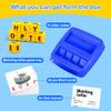 Fenikso Matching Letter Game, Alphabet Spelling & Reading Words, Objects & Color Recognition, Early Learning Educational Toy for Preschool & Kindergarten Kids Over 3-8 Years Old, Best Gifts view 2