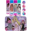 Barbie  Townley Girl Plant Based 4 Pk Swirl Lip Balm with Tin Case Makeup Cosmetic Set for Kids and Girls, Ages 3+, Perfect for Parties, Sleepovers & Makeovers view 2