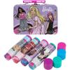 Barbie  Townley Girl Plant Based 4 Pk Swirl Lip Balm with Tin Case Makeup Cosmetic Set for Kids and Girls, Ages 3+, Perfect for Parties, Sleepovers & Makeovers view 4