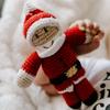 Pebble | Handmade Large Santa Rattle | Crochet | Fair Trade | Pretend | Imaginative Play | Machine Washable view 2