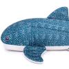 Lilizzhoumax Giant Whale Shark Stuffed Animal, Sea Plush Toy, Simulation Big Shark Plush Pillow, Gift for Boys and Girls, Home Decor, Blue 20 Inch view 4